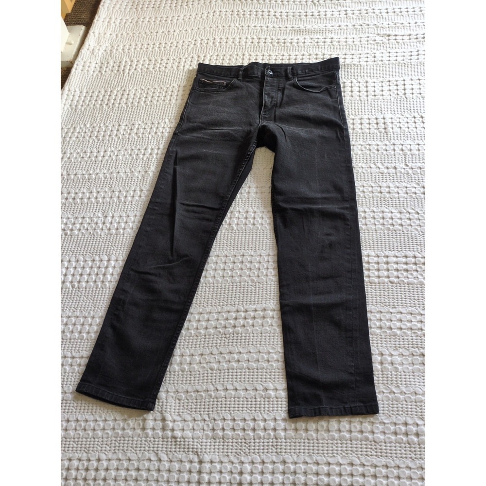 Rebel Reaper Clothing Selvedge Jeans 12.5oz Size 34 Black 31X28 USA Made